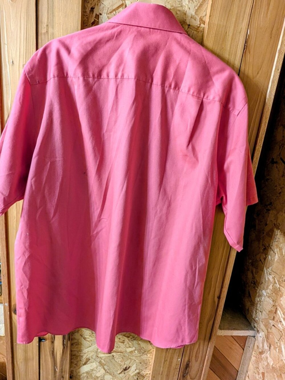 Geoffrey Beene Short sleeved shirt size 17,  34-35 - Picture 2 of 3